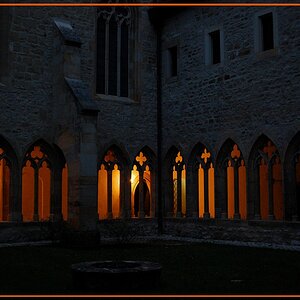 abends im Kloster