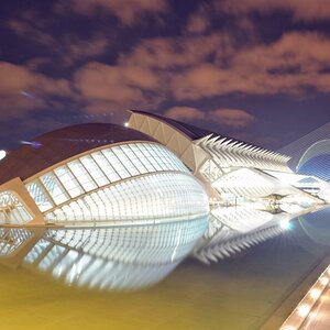 ciutat de les Arts i Ciencies.Valencia.Spain