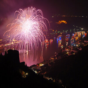 Rhein in Flammen