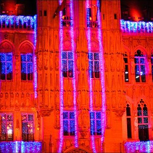 Rathaus im Weihnachtsglanz