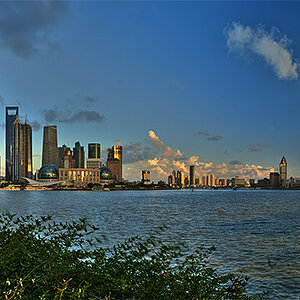 Shanghai Skyline und Bund