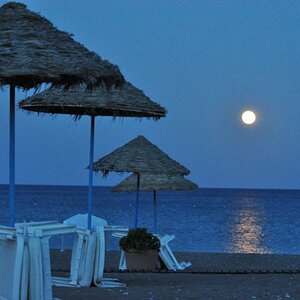 Mond auf Rhodos