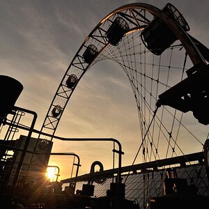 Kokerei 1 - Sonnenuntergang September