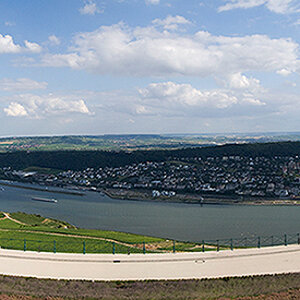 Panorama #1 vom Rhein