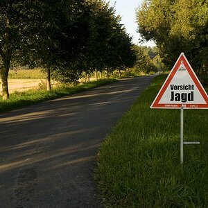 vorsicht jagd