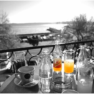 Pause am Meer...