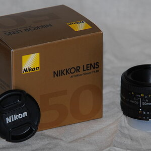 Nikon AF Nikkor 50mm 1,8 D