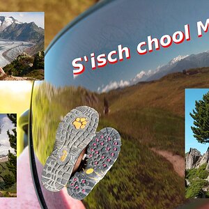 Postcard Swiss S