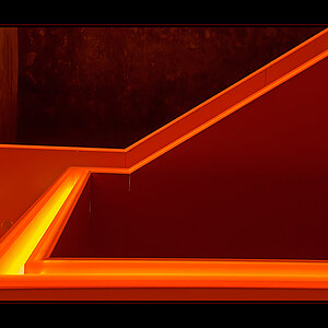 Zeche Zollverein, Detail vom Treppenhaus der Kohlenwäsche
