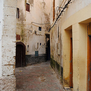 Alley in Essaouira Medina
