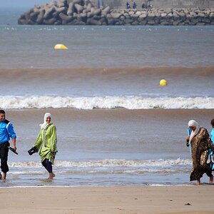 On the beach of Essaouira