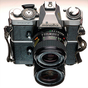 Minolta Xd7 gespiegelt. Gespiegelt???