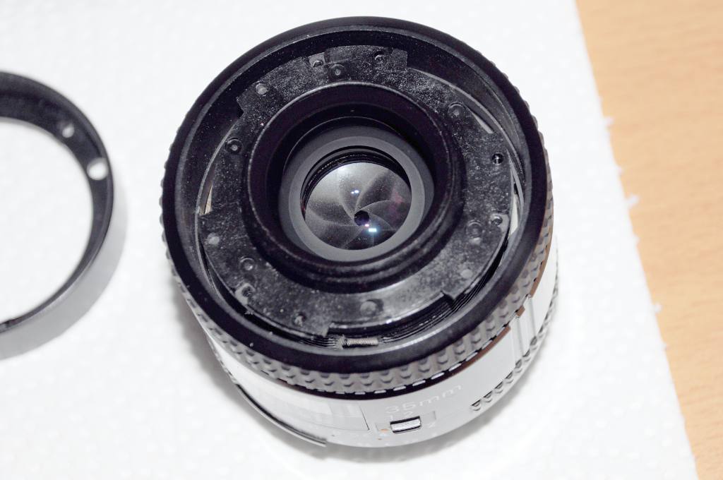 05    vorderer Linsenblock noch drin