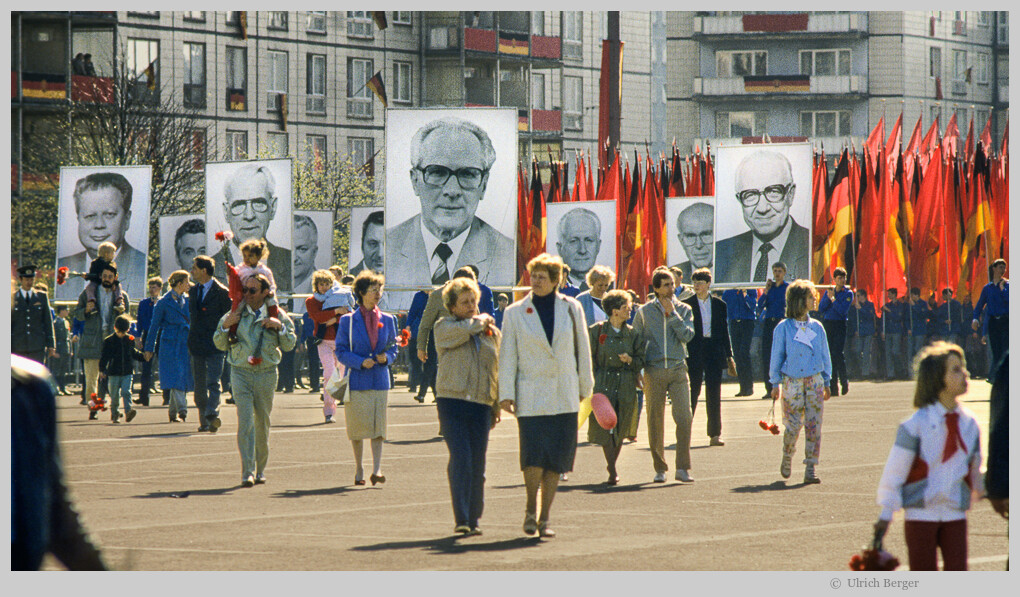 1. Mai 1986 Demonstration Ostberlin