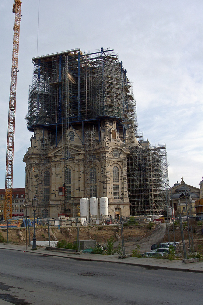 20030710 Baustelle Frauenkirche
