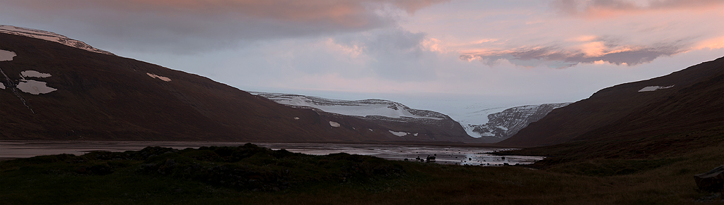 20131010 Kaldálón Drangajökull Panorama