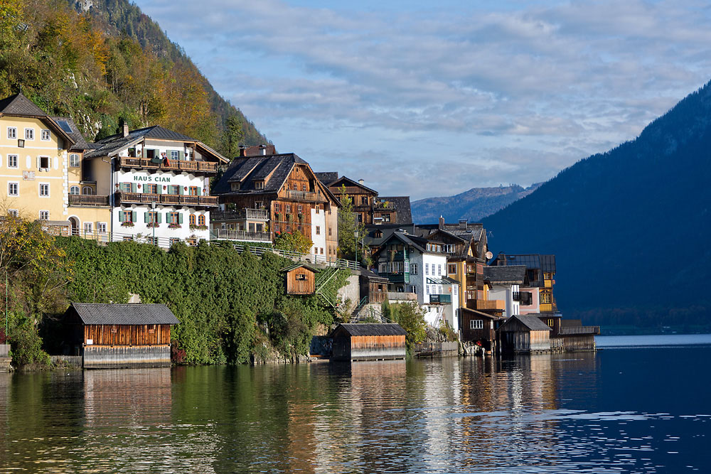 2131021 71K 0576 Morgensonne Hallstatt 1080