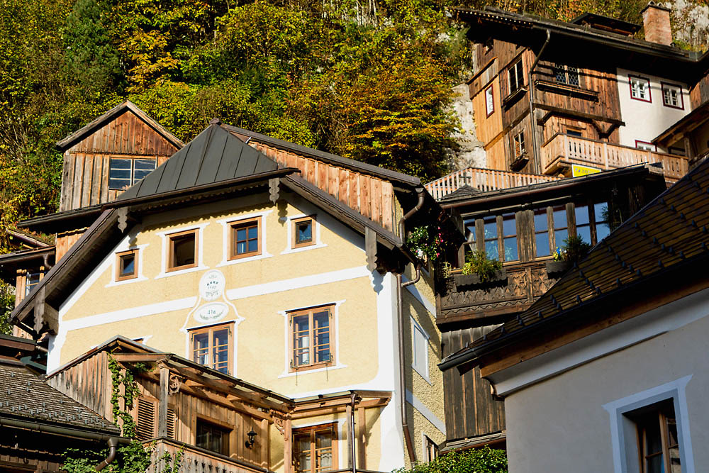 2131021 71K 0577 Häuser Hallstatt 1080