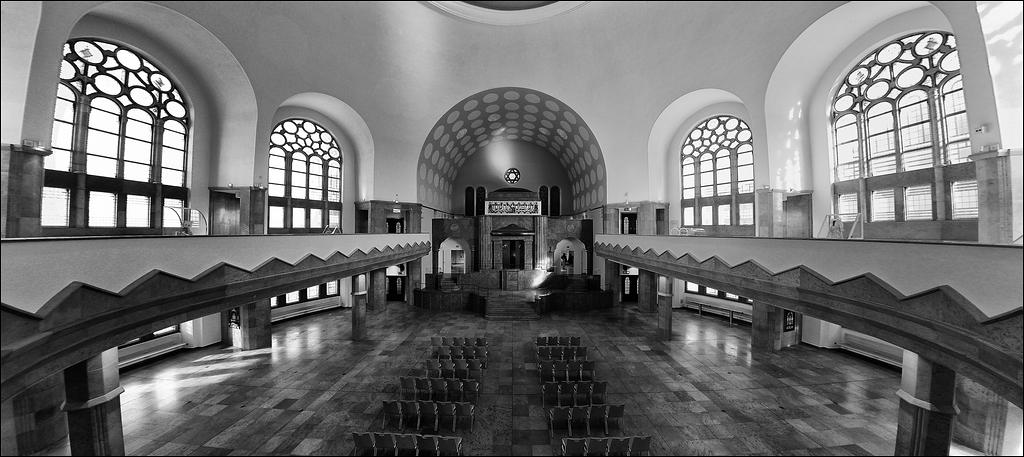 25.08.2012 - Synagoge Essen - fisheye