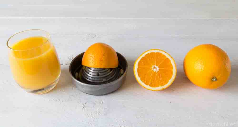 25 Orangensaft Horizontal