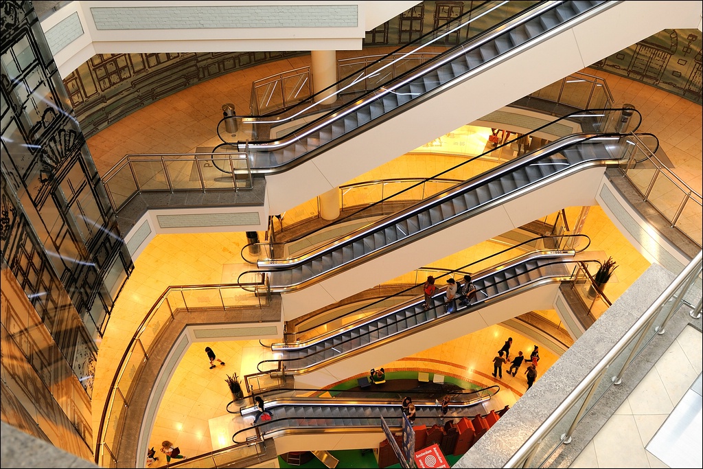 29.08.2012 Essen - Rolltreppen