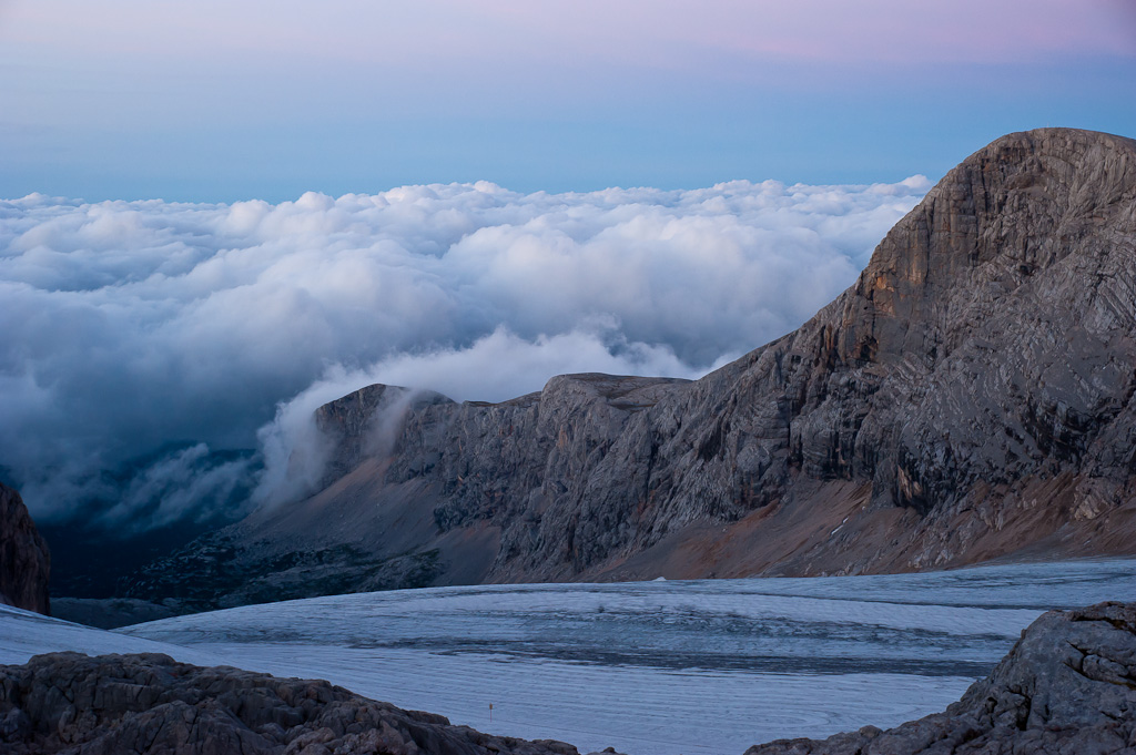 32 Abend über dem Gletscher