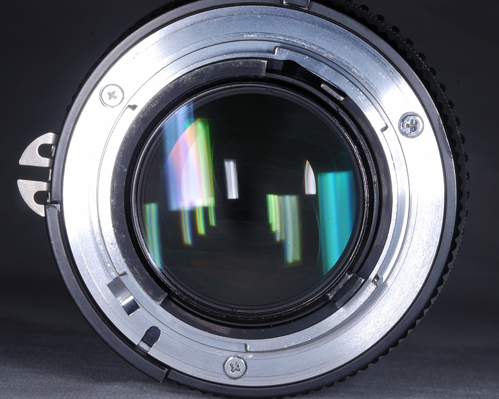 35mm f/1.4 AI Nikkor nach Reinigung von hinten