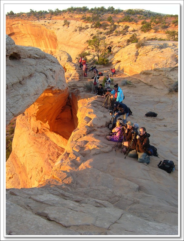#48 Rush Hour an der Mesa Arch