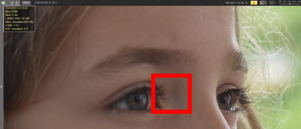 50mm 1,4G D7000 backfocus