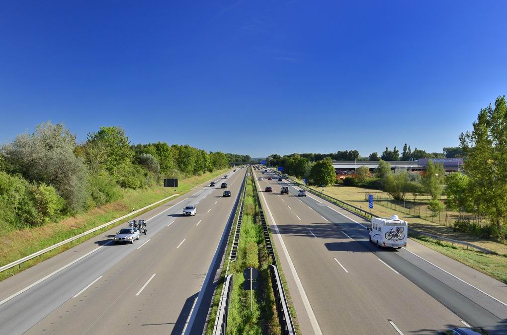 A9 Richtung Süden