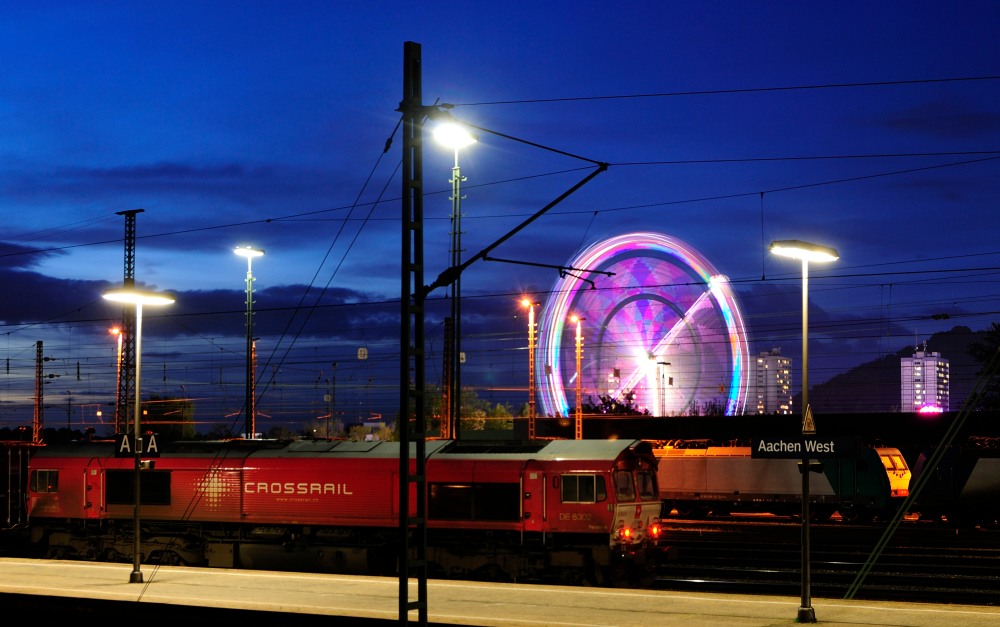 Aachener Bend übern Westbahnhof