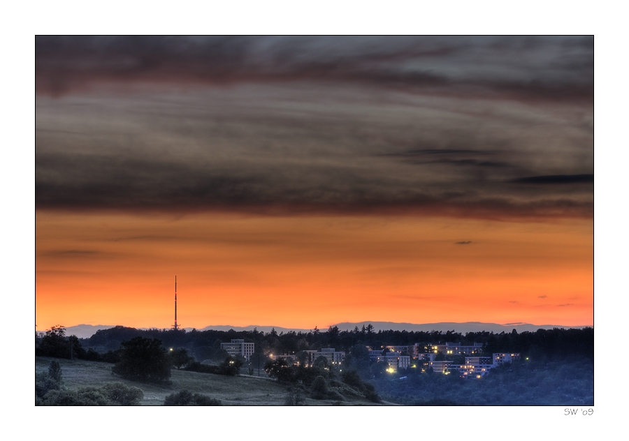 Abendhimmel für den Thread "Ausstrahlungen vom Himmel,zeigt sie uns."