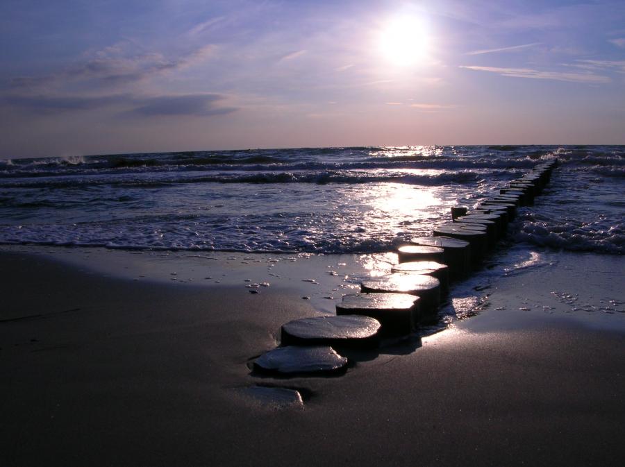Abends am Meer