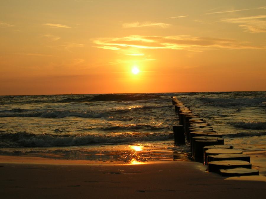 Abendstimmung an der Ostsee