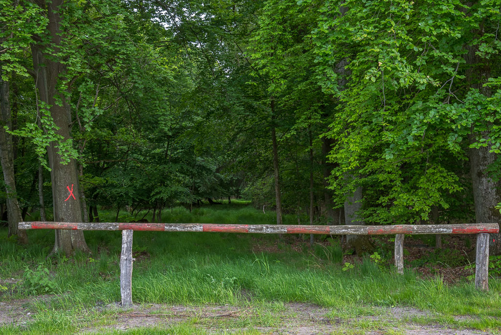Abgesperrt und markiert