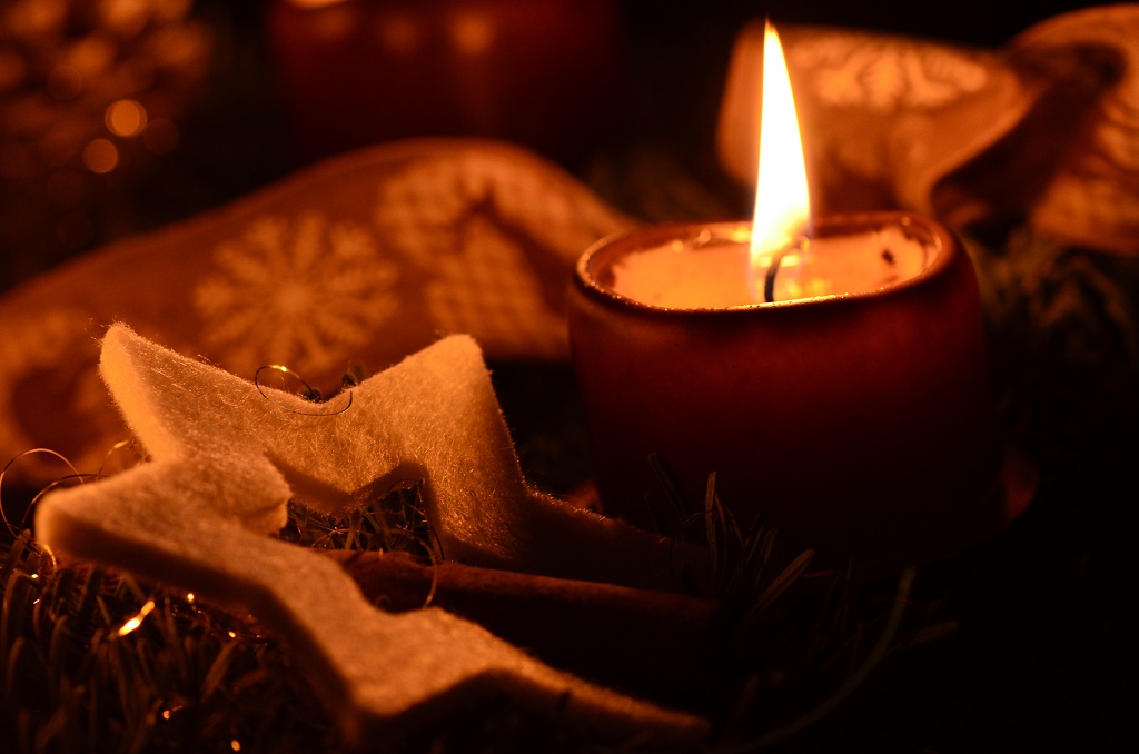 Adventskranz 2 makro