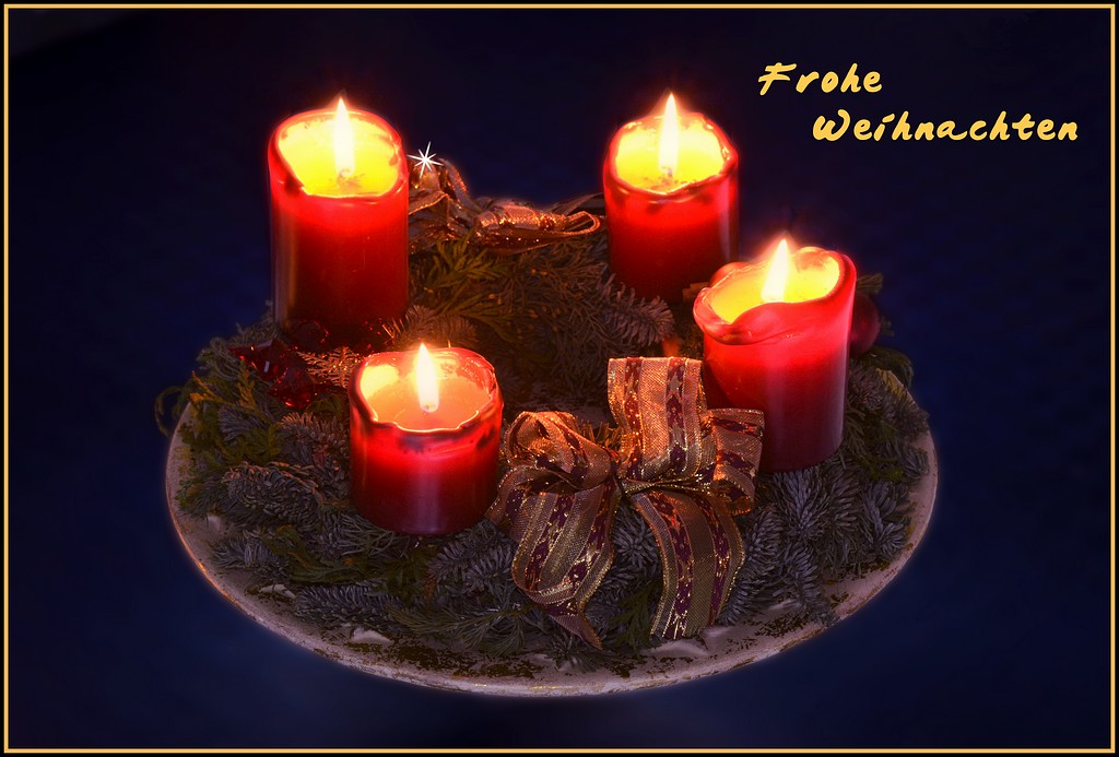 Adventskranz 2011 01