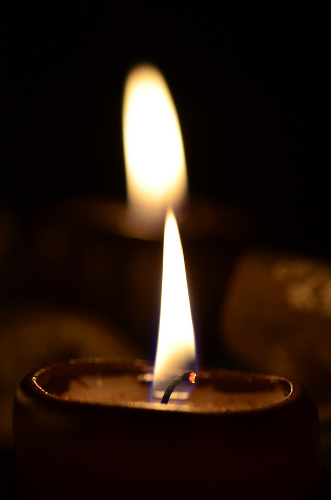 Adventskranz 4 makro