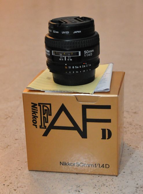 AF NIKKOR 50 mm 1:1,4D
