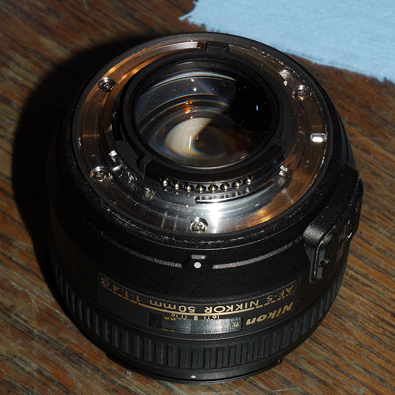 AF-S 50/1.4G mit Seewasserschaden