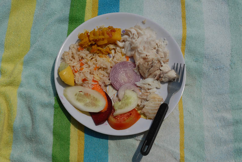 After fishing