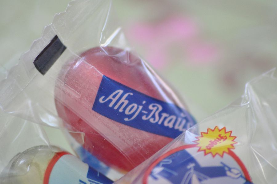 Ahoi Brause Bonbon, 1. Versuch mit der D90, 18-105er VR