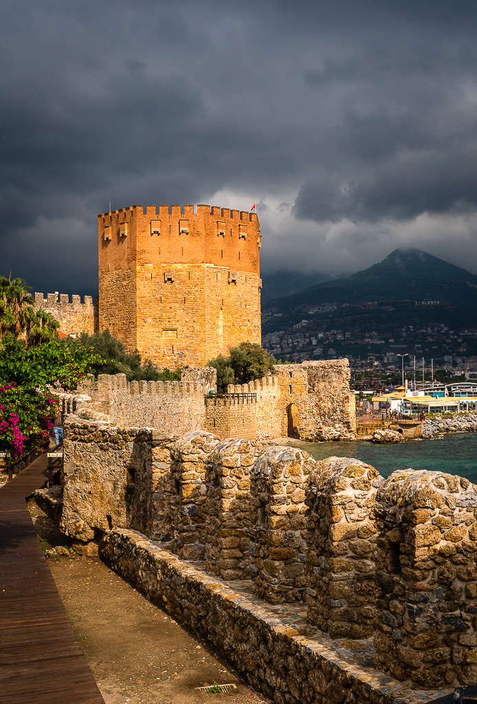 Alanya nach Regenwetter