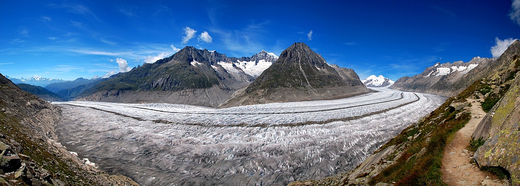 Aletschgletscher Panorama