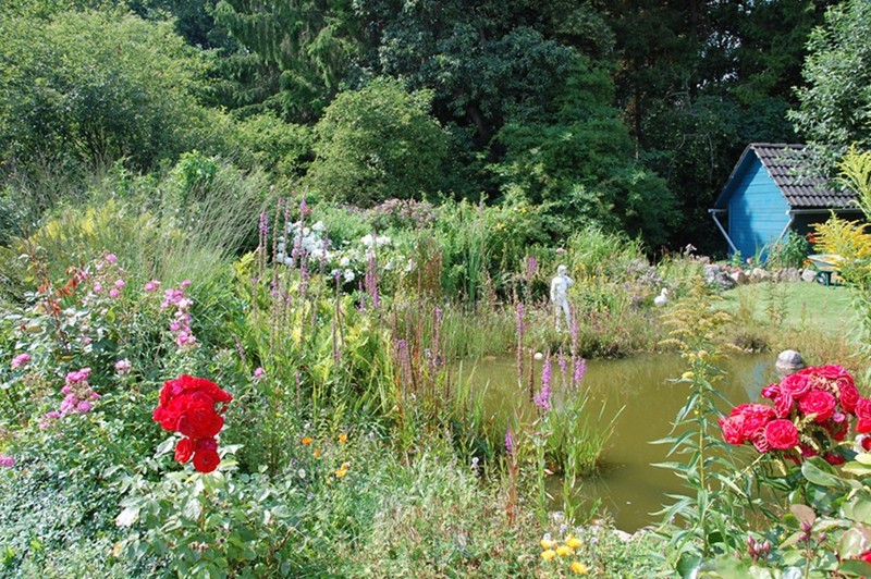 Alle Farben sind in Natura viel kräftiger, v.a. das Grün. ( Automatik Einstellung: 6,3 / 1/160 Sek)
