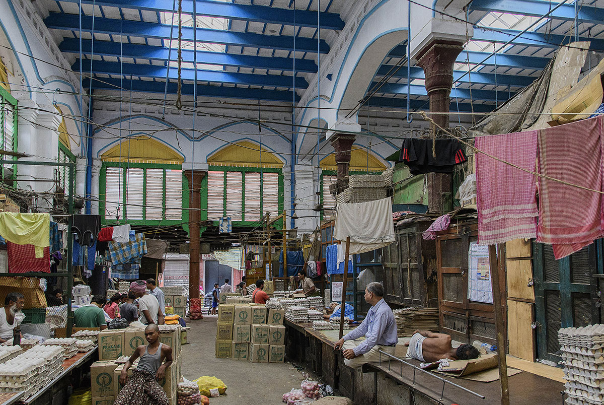 Alte Markthalle aus der Kolonialzeit