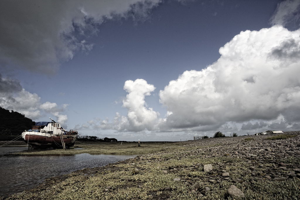 Alter Kahn in Porlock Weir