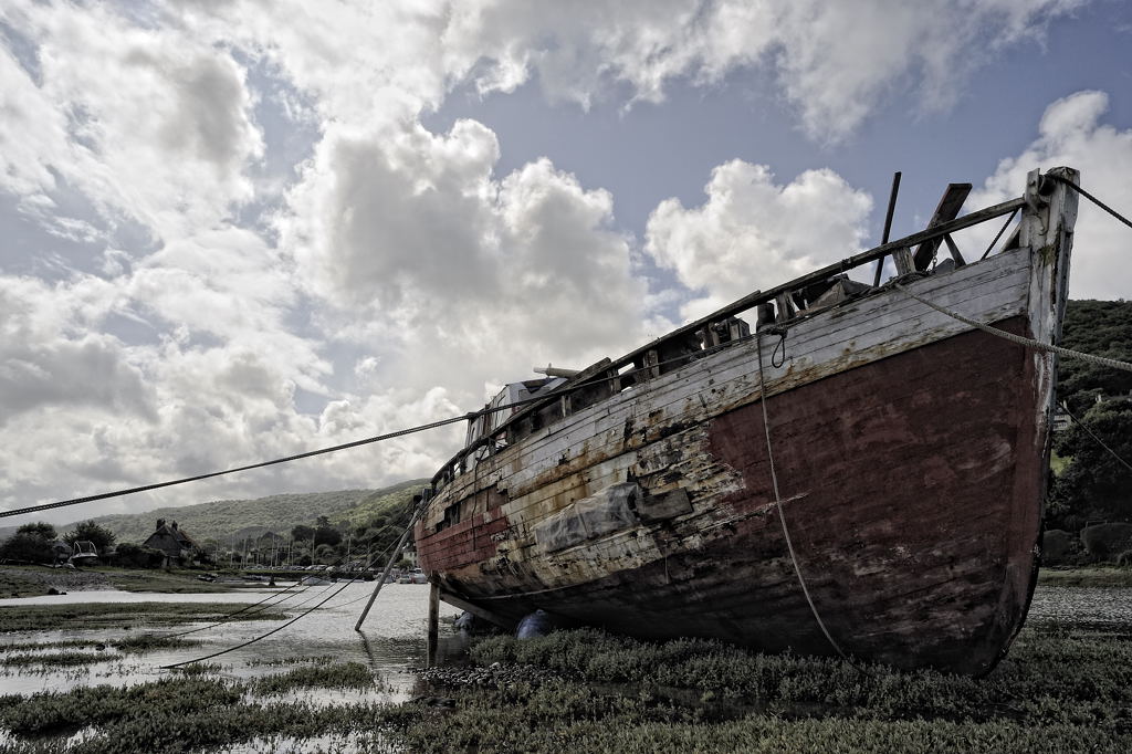 Alter Kahn in Porlock Weir