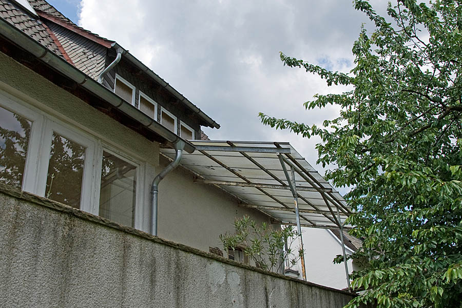 altes glasdach original