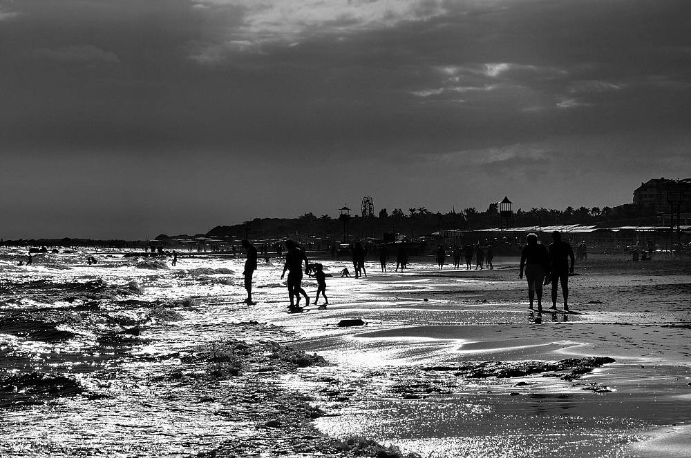 am Strand